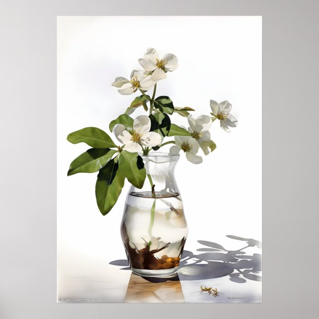 Sampaguita, alias Jasminum Sambac Poster (Vorne)