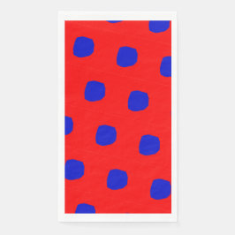 Sampling Polka dots Design Paper Napkin Serviette