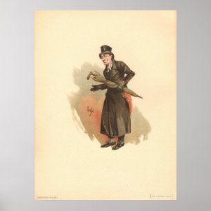 Sampson Brass, Kyd, Dickens, der alte Laden für Ne Poster