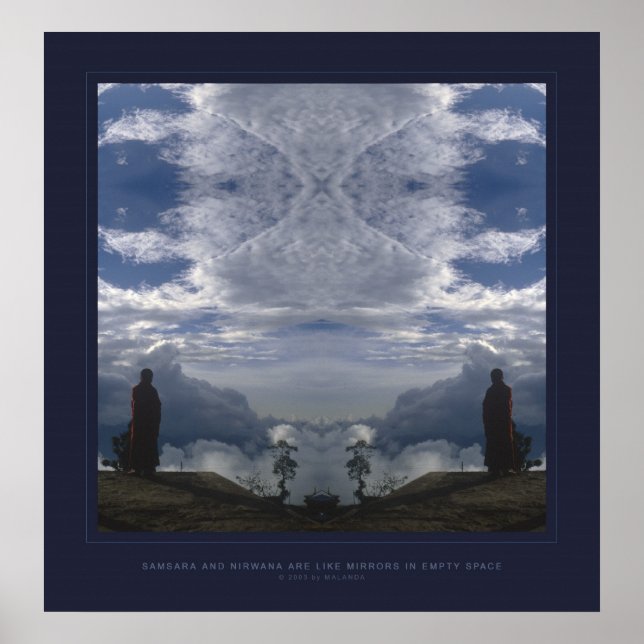 Samsara und Nirvana Poster (Vorne)