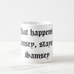 Samsey Kaffee-Tasse Tasse