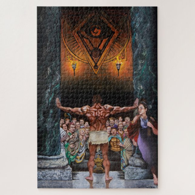 Samson & Delilah Puzzle (Vertikal)