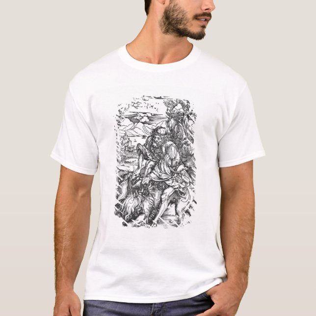 Samson, der den Löwe, c.1496-98 tötet T-Shirt (Vorderseite)