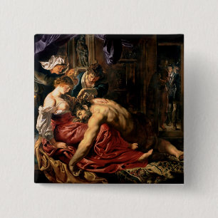 Samson und Delilah, c.1609 Button