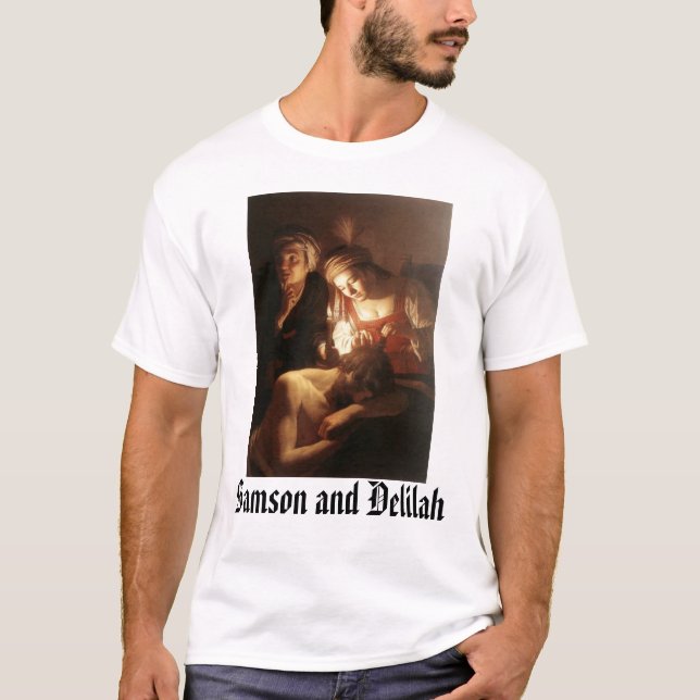 Samson und Delilah T-Shirt (Vorderseite)
