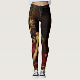 Samson und Delilah von Peter Paul Rubens Leggings