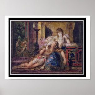 Samson und Delilah (w/c) Poster
