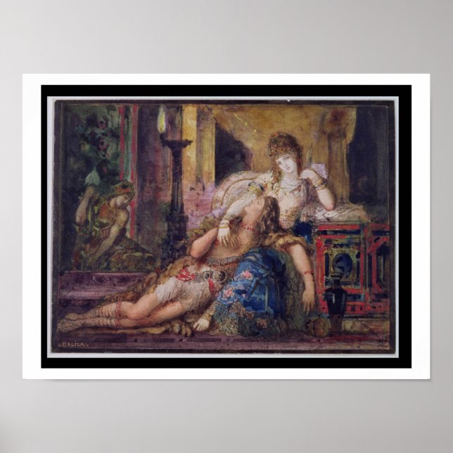 Samson und Delilah (w/c) Poster (Vorne)