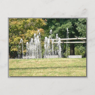 Samstag im Herbst Postkarte