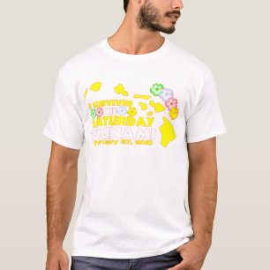 Samstag-Tsunami-Überlebender T-Shirt