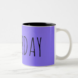 Samstag ||Week Collection Zweifarbige Tasse