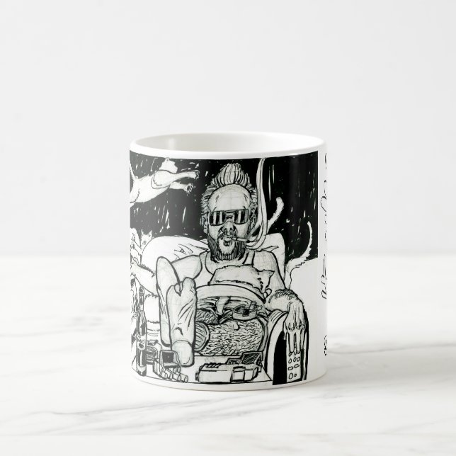 Samstagabend Nachtwache Radio Tasse (Mittel)