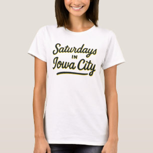 Samstage in Iowa Stadt Game Day Tailgate Vibes T-Shirt