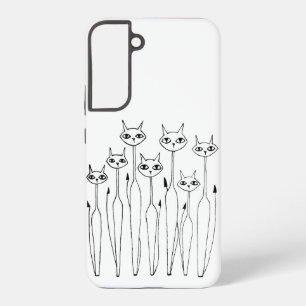 Samsung Case (Handgezeichnet Frauen 02) Galaxy Hülle