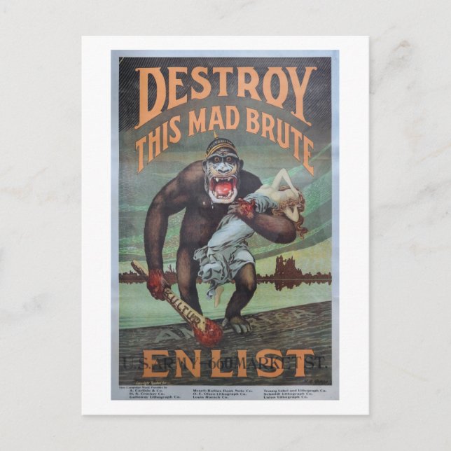 SAMSUNG CSC_Propaganda-Plakat Postkarte (Vorderseite)