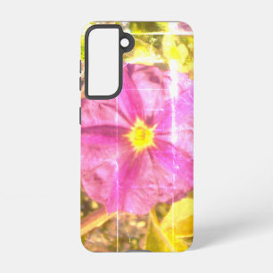 SAMSUNG GALAXY 21 Case LILA BLUME STYLE DESIGN Samsung Galaxy Hülle