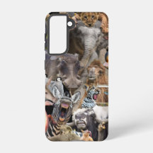Samsung Galaxy S21 Animal Chat Phone Case