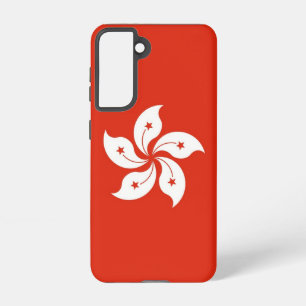 Samsung Galaxy S21 Case Flag Hongkong Hülle