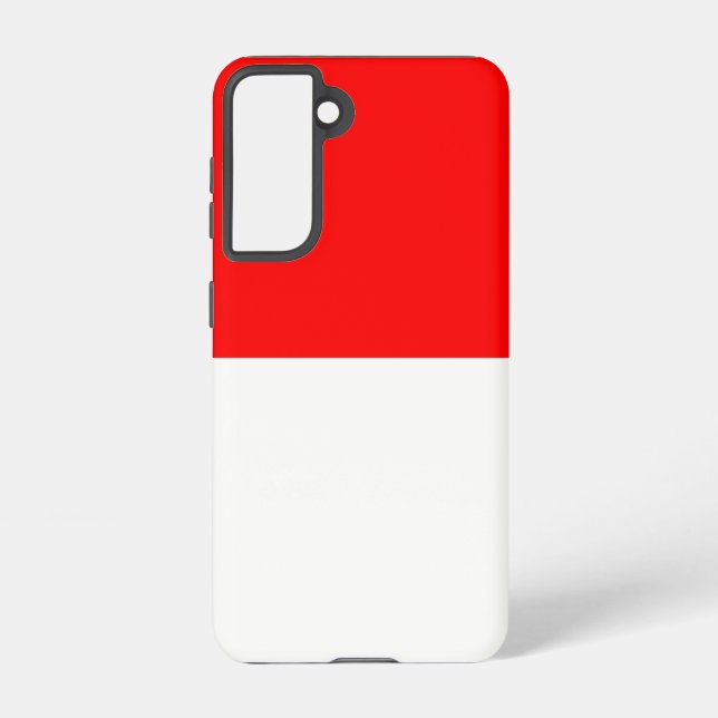 Samsung Galaxy S21 Case Flag Indonesien Hülle (Rückseite)