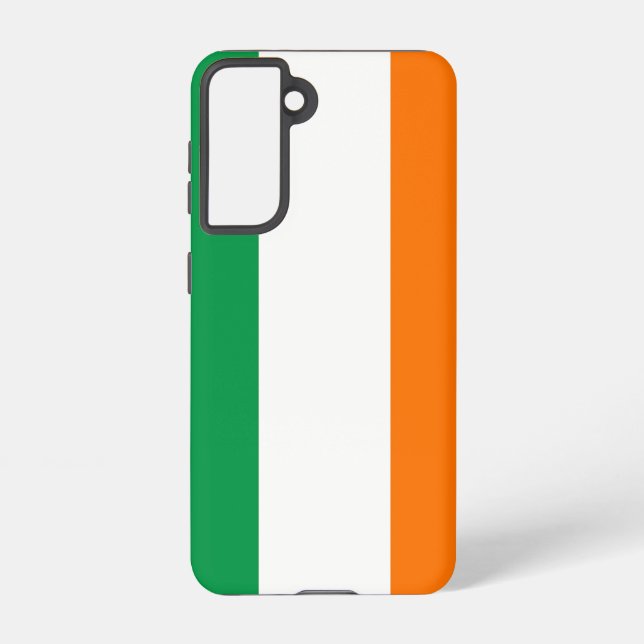 Samsung Galaxy S21 Case Flag Irland Samsung Galaxy Hülle (Rückseite)