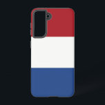 Samsung Galaxy S21 Case Flag Niederlande Samsung Galaxy Hülle<br><div class="desc">Das Samsung SGH-E900 Digitalkamera ist mit dem Samsung SGH-E21 ausgestattet und bietet eine Vielzahl von Funktionen. Dieses Cover wurde mit viel Liebe zum Detail gestaltet und zeigt stolz die ikonische Trifarbe Rot, Weiß und Blau, die die Geschichte, Kultur und nationale Identität der Niederlande symbolisiert. Egal, ob Sie pendeln, reisen oder...</div>