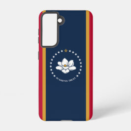 Samsung Galaxy S21 Case Flag of Mississippi Samsung Galaxy Hülle