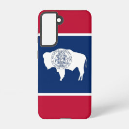 Samsung Galaxy S21 Case Flag of Wyoming Samsung Galaxy Hülle