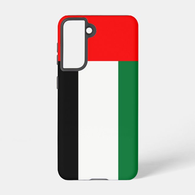Samsung Galaxy S21 Case Flag U A E Hülle (Rückseite)
