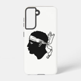 Samsung Galaxy S21 Case Flag von Korsika, Frankrei Hülle