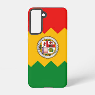 Samsung Galaxy S21 Case Flag von Los Angeles Hülle