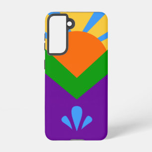 Samsung Galaxy S21 Case Flag von Manitou Springs Hülle