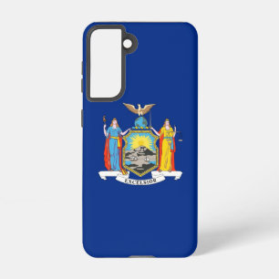 Samsung Galaxy S21 Case Flag von New York Samsung Galaxy Hülle