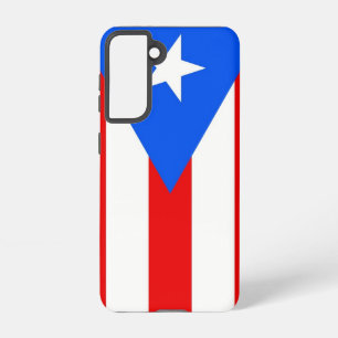 Samsung Galaxy S21 Case Flag von Puerto Rico Hülle