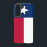 Samsung Galaxy S21 Case Flag von Texas Hülle<br><div class="desc">Mit dem exklusiven Handy-Cover mit der Flagge von Texas können Sie Ihre Samsung Galaxy S21 aufwerten! Mit viel Liebe zum Detail, dieses Handy Cover zelebriert Texan Erbe und kulturellen Stolz. Das kühne Design zeigt die ikonische Lone-Star-Fahne, die die reiche Geschichte, Einheit und Unabhängigkeit des Staat symbolisiert. Ob Sie stolz Ihre...</div>