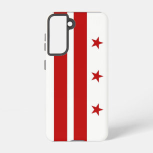Samsung Galaxy S21 Case Flag von Washington DC Hülle