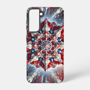 Samsung Galaxy S21 Case Norwegische Farben Hülle
