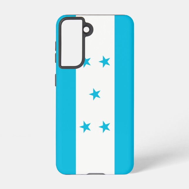 Samsung Galaxy S21 Fall Flag von Honduras Hülle (Rückseite)