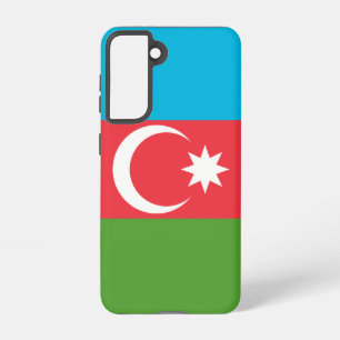 Samsung Galaxy S21 Fallflagge von Aserbaidschan Hülle
