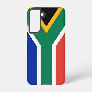 Samsung Galaxy S21 Fallflagge von Südafrika Samsung Galaxy Hülle
