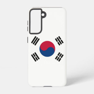 Samsung Galaxy S21 Fallflagge von Südkorea Hülle