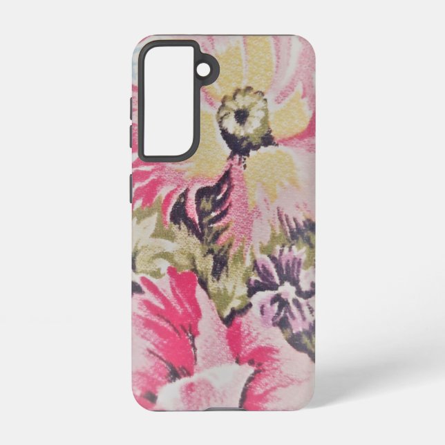 SAMSUNG GALAXY S21 Phone Case BLUME STYLE DESIGN Hülle (Rückseite)