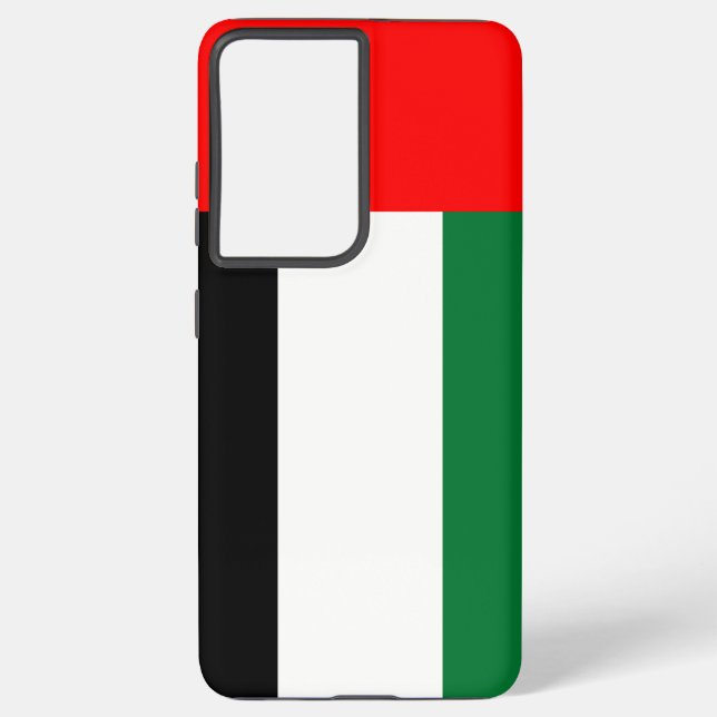 Samsung Galaxy S21 Plus Case Flag U A E Hülle (Rückseite)