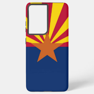 Samsung Galaxy S21 Plus Case Flag von Arizona, USA Samsung Galaxy Hülle