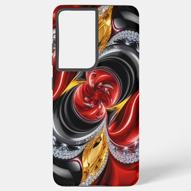 Samsung Galaxy S21 Plus Case German Colors Hülle (Rückseite)