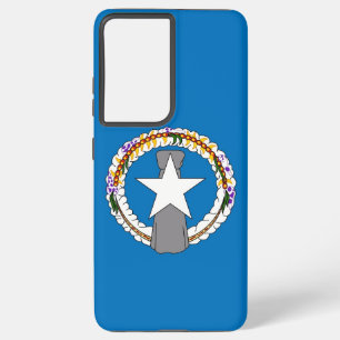 Samsung Galaxy S21 Plus Case Northern Mariana Flag Hülle