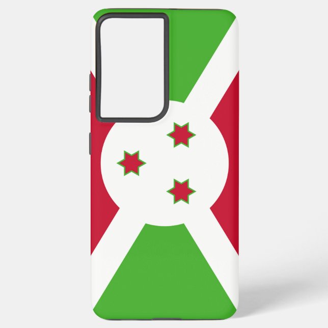Samsung Galaxy S21 Plus Case of Burundi Hülle (Rückseite)