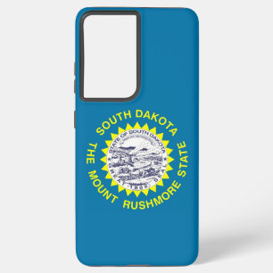 Samsung Galaxy S21 Plus Case South Dakota Fahne Hülle