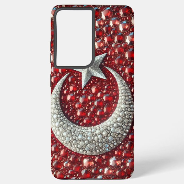 Samsung Galaxy S21 Plus Case Turkiye Farben Samsung Galaxy Hülle (Rückseite)