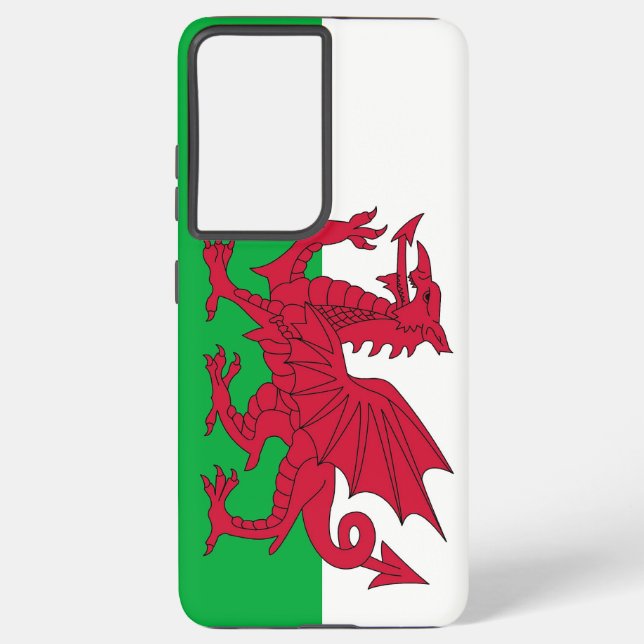 Samsung Galaxy S21 Plus Case Wales Samsung Galaxy Hülle (Rückseite)