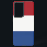 Samsung Galaxy S21 Plus Fallflagge der Niederlande Samsung Galaxy Hülle<br><div class="desc">Die Samsung S21 Plus Cover mit der niederländischen Flagge, die den Schutz mit der Feier des holländischen Erbes verbinden soll. Dieses Cover wurde mit viel Liebe zum Detail gestaltet und zeigt stolz die ikonische Trifarbe Rot, Weiß und Blau, die die Geschichte, Kultur und nationale Identität der Niederlande symbolisiert. Egal, ob...</div>